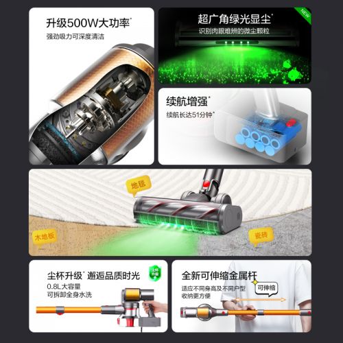 【以旧换新】小狗无线蓝颜gtv
家用大吸力除螨吸尘机T20 Pro
